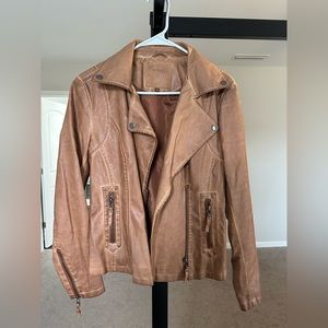 Max Studio leather jacket